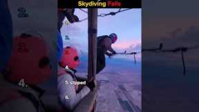 Ranking The Worst Skydiving Fails