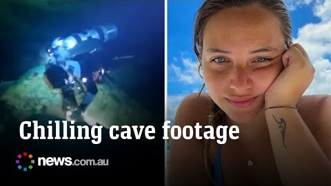 Chilling video shows inside Maldives cave where 5 divers died