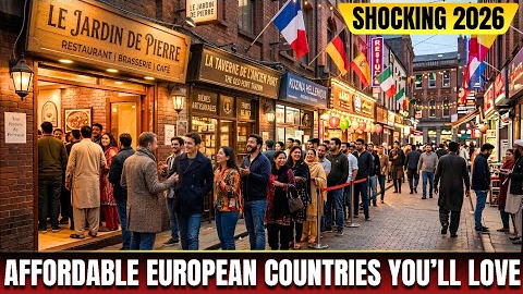 Top 10 Cheapest European Countries in the World 2026 | Budget-Friendly Countries