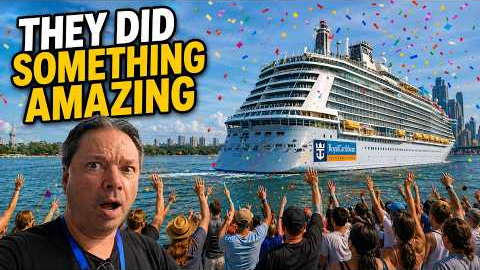 ROYAL CARIBBEAN JUST DID SOMETHING AMAZING FOR CRUISERS 