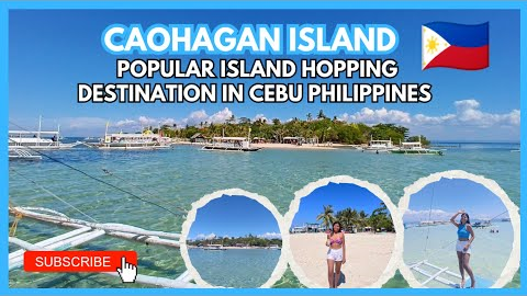 Summer Beach Getaway at Caohagan Island, Cebu Philippines | Island Hopping Tour | Cebuana Travels 