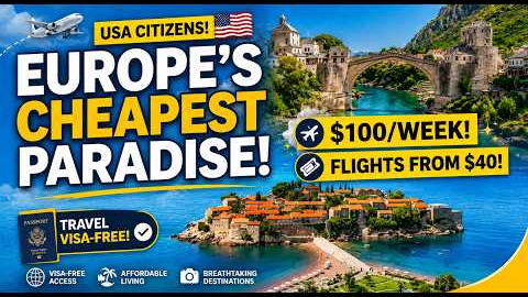 This Hidden European Country Costs Less Than $100 A Week!