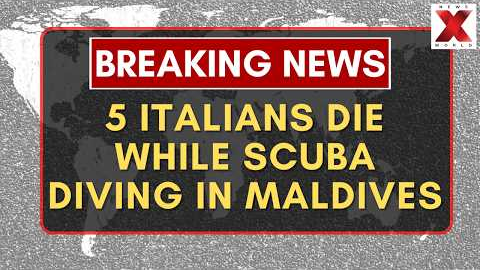Five Italian Tourists Die During Maldives Scuba Diving Trip Tragedy | NewsX World