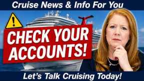 CRUISE NEWS: Carnival Breach Update & Exciting Christmas Market Cruises