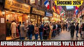 Top 10 Cheapest European Countries in the World 2026 | Budget-Friendly Countries