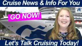 CRUISE NEWS: Carnival Problems, Travel Insurance & Why We’re Going NOW
