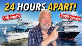 We Booked TWO Completely Different Cruises… 24 Hours Apart!