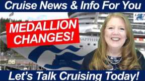 CRUISE NEWS! BIG Princess Changes! Medallions, Embarkation & Ruby Princess Update
