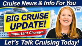BIG CRUISE UPDATE! Carnival Change & Perfect Day Mexico Lives On