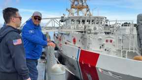 Part 1-Touring Kodiak Island’s NEWEST US Coast Guard Fast Response Cutter with Caleb 